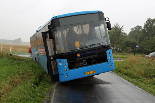 BAT-bus endte i gr�ft