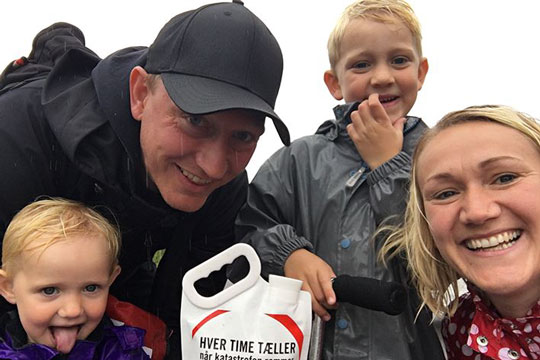 Sponsorer st�ttede indsamlere