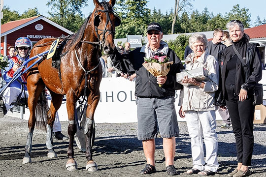 Endnu en travhest i tr�ning i hovedstaden