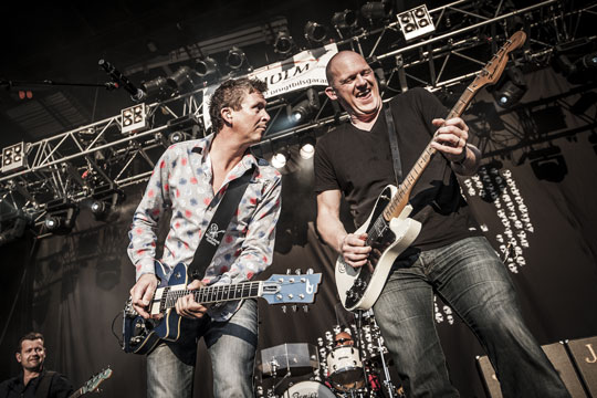 Big Fat Snake giver koncert i Musikhuzet