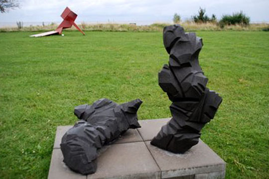 Slut med skulpturpark i Nex�