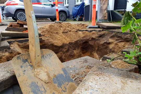 Vejforbedring i Nex�