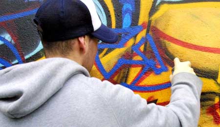 Graffiti p� transformatorer