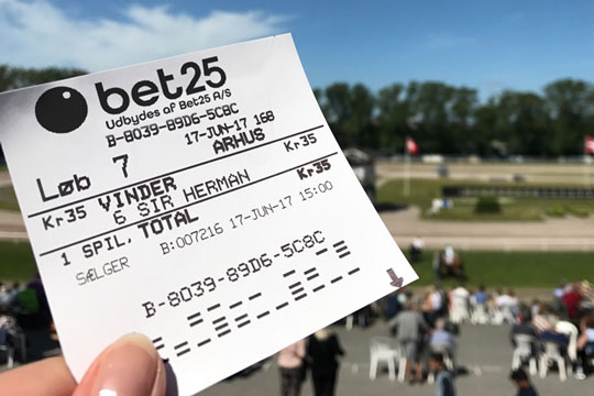 Bet25 skal udbyde spil p� travbanen