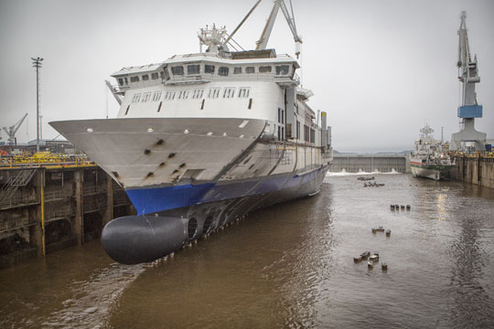 Ny fragtf�rge koster 506 millioner kroner