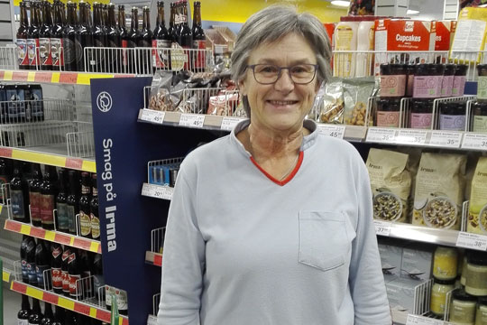 40 �r i Dagli'Brugsen Pedersker