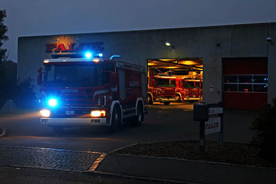 Skorstensbrand i Nylars