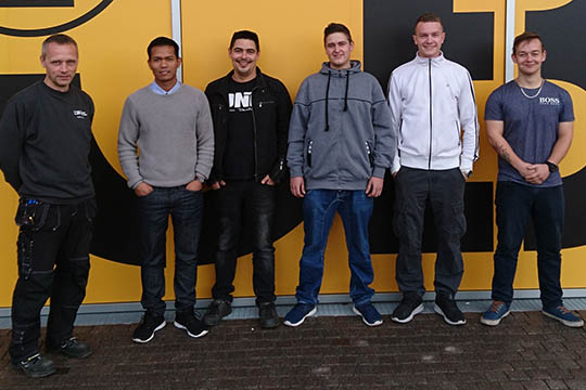 Smede bestod svendepr�ve