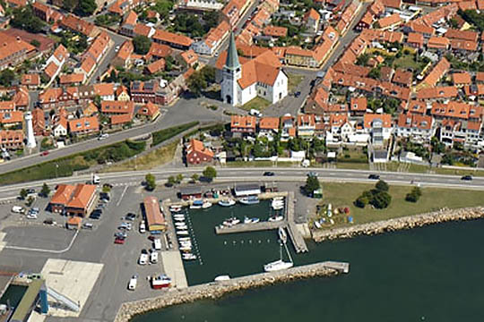 Bornholm har mange parcelhuse