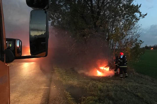 Brand i transformator �rsag til str�msvigt