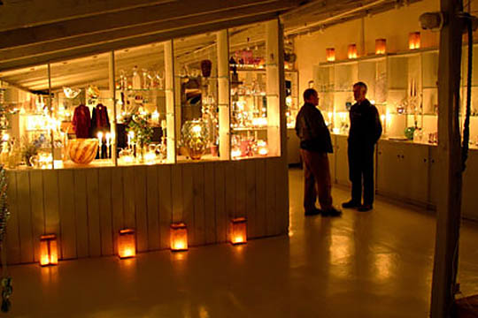 Glaskunstnere �bner frem til jul