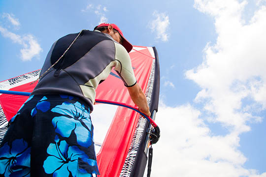 Windsurfing i selvst�ndig klub