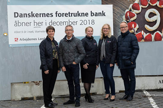 Ny bank har holdet klar