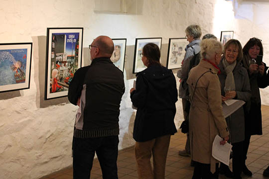 Bred og broget juleudstilling