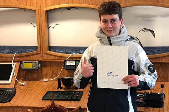 Nyuddannet erhvervsfisker