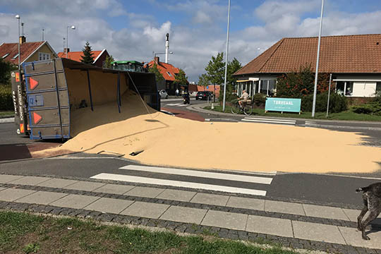 Ung chauff�r tiltalt efter f�rdselsuheld