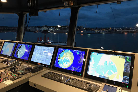 Natf�rgen fra K�ge forsinket