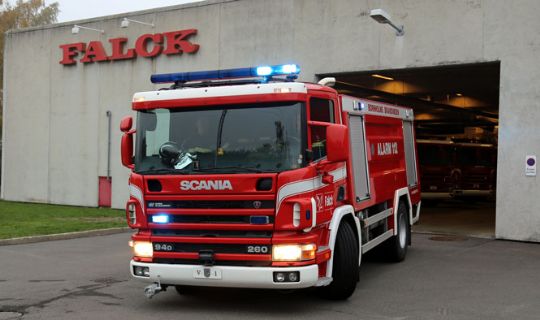 Falck f�r forl�nget brandkontrakter