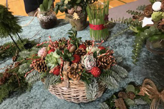 Blomsterpigerne var i hopla