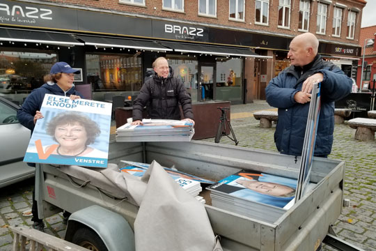 R�nne Venstre havde ikke r�d til valgkamp