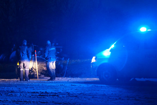 K�r forsigtigt vejene kan v�re isglatte