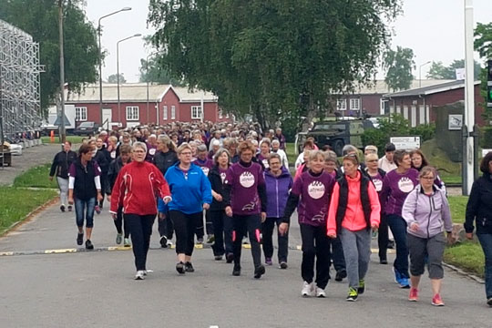 FOA betaler startgebyret til Ladywalk