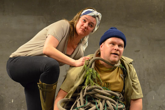 Teaterstykke om st�dige bornholmere