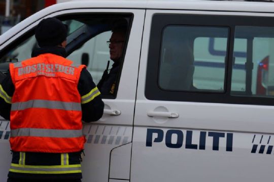 Hus i Svaneke i fare efter p�k�rsel