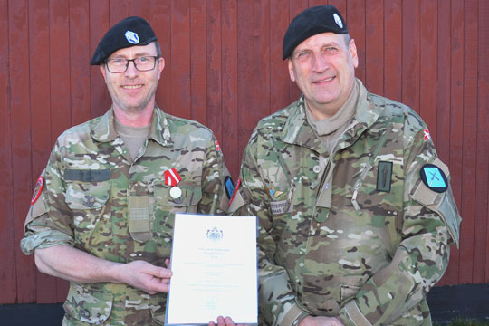 25 �rs jubil�um i Forsvaret