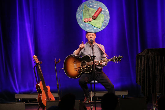 Borrinjholmsk sjov i Musikhuzet