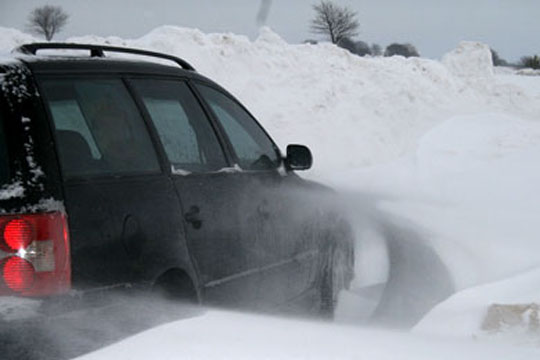 Husk at f� t�pper med i bilen