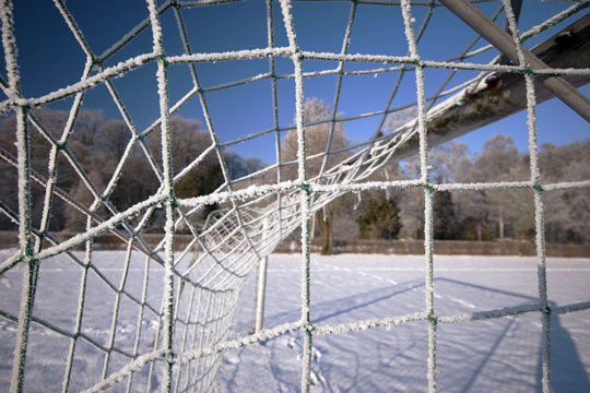 DBU: Stadion kan ikke ryddes for sne