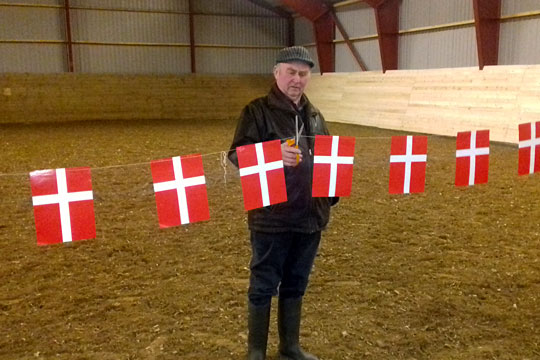 Ny ridehal indviet i Vestermarie