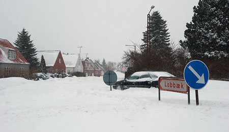 Flere veje lukkede eller kun �bne i et spor