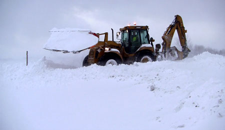 Der graves sne p� Klemenskervej