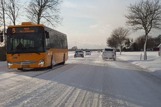 BAT k�rer normalt p� alle ruter