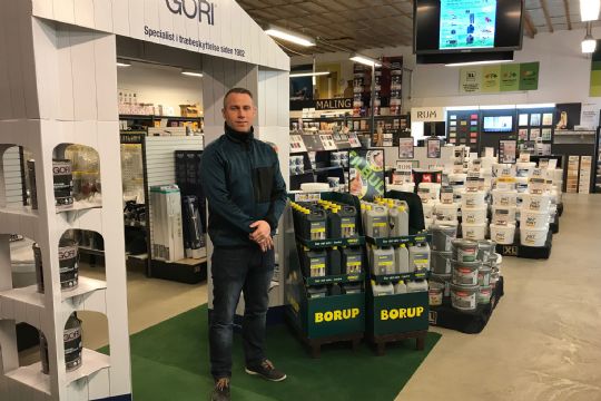 Byggemarked f�rdig med stor ombygning