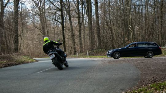 S� farligt er det at k�re motorcykel