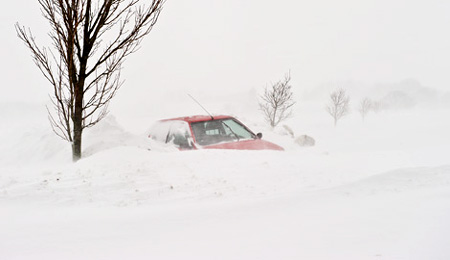 Snestorm kan v�re p� vej til Bornholm