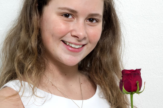 Unge overh�rt i Luthers katekismus