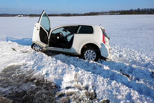 Uhyggeligt glat visse steder