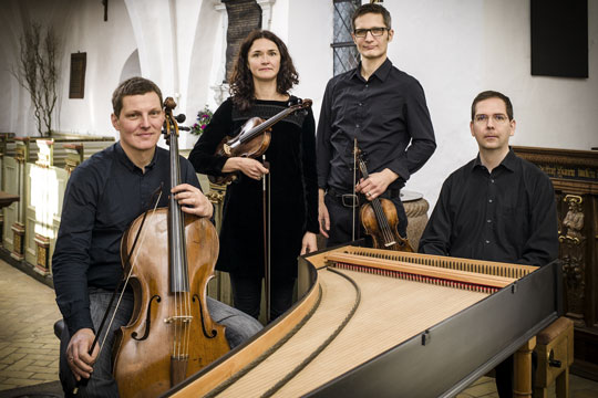 Barokmusik fortolkes i �stermarie Kirke