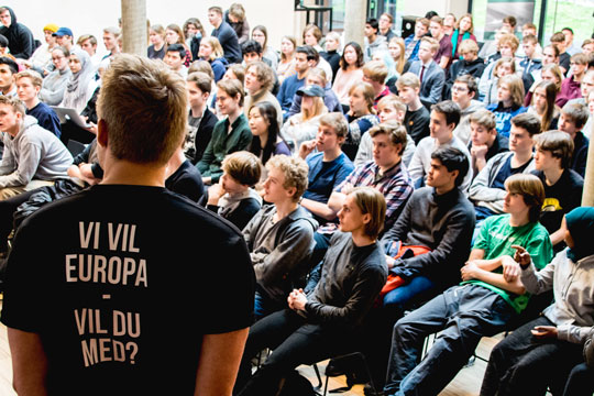 Tre debatm�der om Europas fremtid