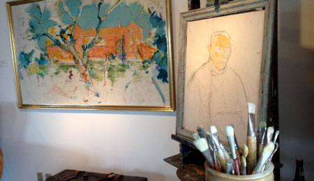 Oluf H�st Museet viser to s�rudstillinger