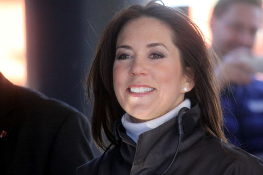 Kronprinsessen indvier det nye Hammershus Bes�gscenter