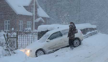 DMI: P�skedag kan ende med snestorm