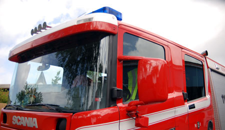 Skorstensbrand i Rutsker