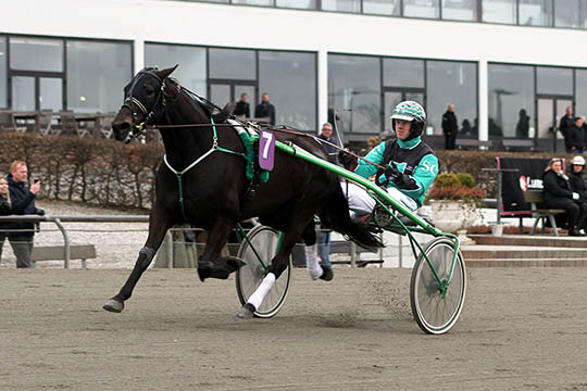 Hoppe i vinderform i f�rste start p� Bornholm