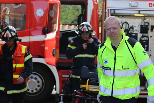 Politifolk fik r�gforgiftning