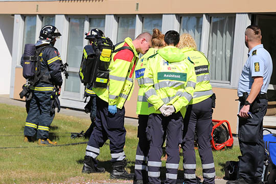 Kvinde sigtet efter brand i R�nne